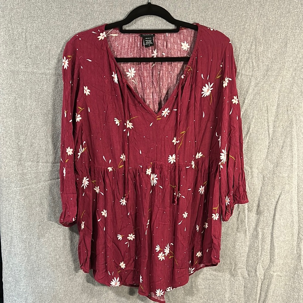 Torrid Floral Print Top